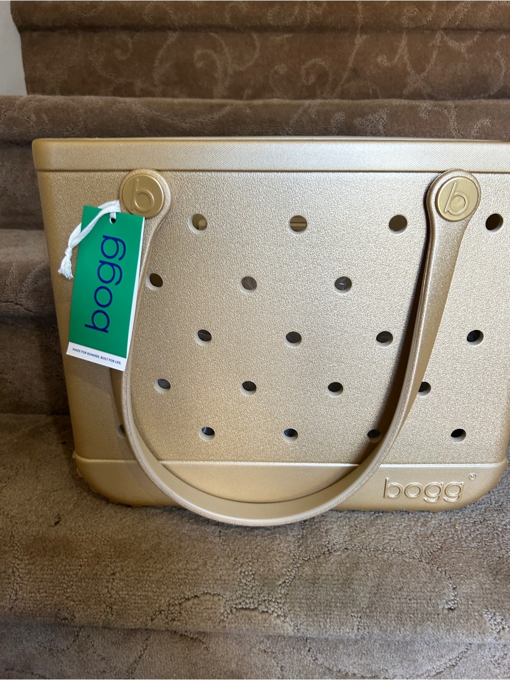 - NWT METALLIC GOLDIE BABY BOGG BAG